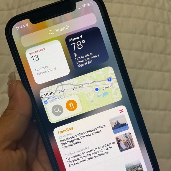 Iphone Blue 64gb T-mobile - Picture 1 of 6